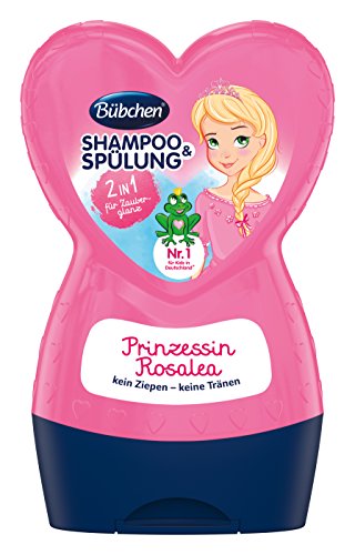 Champú Bübchen Niños Princesa Rosalea y acondicionador, 230 ml