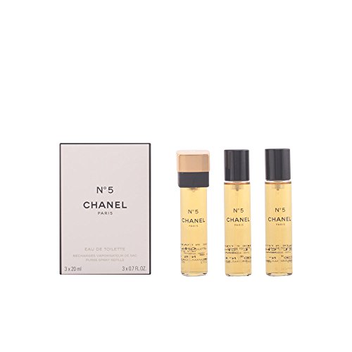 Chanel Nº 5 Eau de Toilette Vaporizador De Sac 3X20ml - Refill