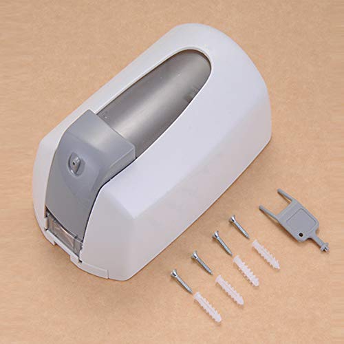 CHENYU - Dispensador de jabón de Mano de plástico para Cocina, baño y Ducha, dispensador de loción montado en la Pared