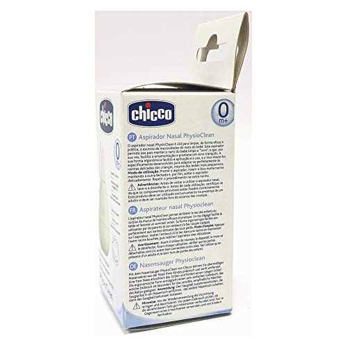 Chicco 00004923000000 - Aspirador de limpieza nasal para bebés (a partir de 0 meses)