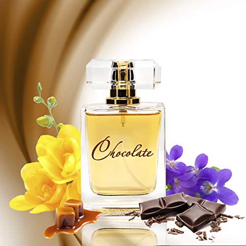 CHOCOLATE Parfum de Toilette para Mujeres 50 ml Frasco (1.7 fl.oz.) – Fragancia dulce gourmet de SERGIO NERO