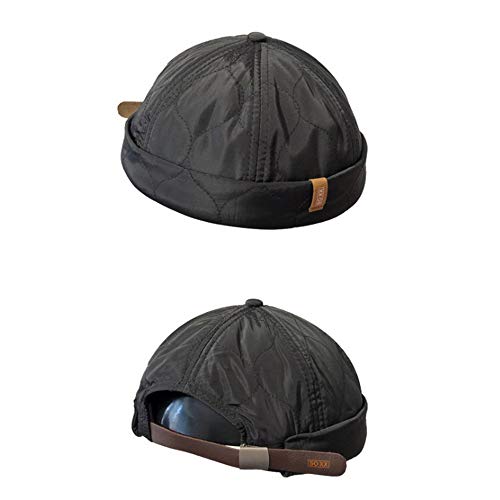 Clape Watch - Gorra de Trabajo Commando de Pana de Pana sin Llama con diseño de Flor de león, Caqui (CT28-Orange)