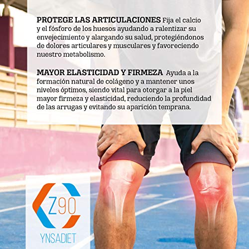 Colágeno hidrolizado con calcio para huesos y articulaciones – Colágeno con vitamina C y vitamina D para ayudar a la energía del día a día (180)