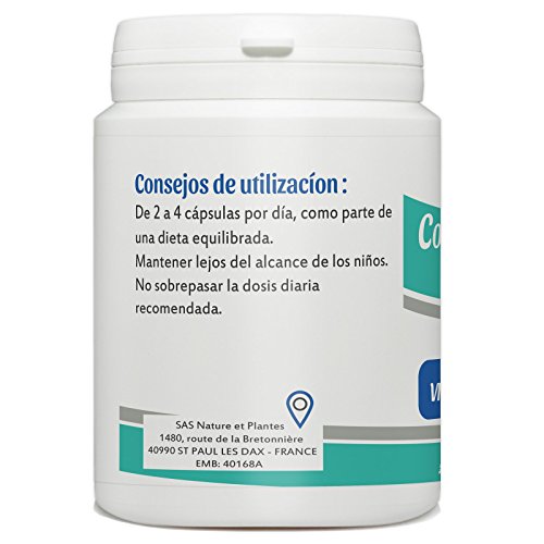 Colágeno Marino Hidrolizado y Vitamina C - 200 cápsulas