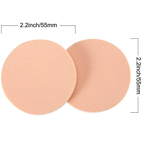 Conjunto de 12 Paquetes Esponja de Pintura Facial Esponja de Maquillaje Esponja Redonda Esponjas Espuma Unisex de Adultos en Un Tamaño de Expandir (Estilo A)