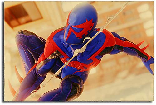 Coobals Spiderman Homecoming - Lienzo decorativo para pared (listo para colgar), 30,5 x 40,6 cm, lona, Sin marco., 18x24in.Medium