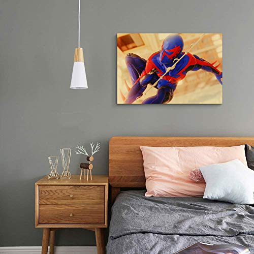 Coobals Spiderman Homecoming - Lienzo decorativo para pared (listo para colgar), 30,5 x 40,6 cm, lona, Sin marco., 18x24in.Medium