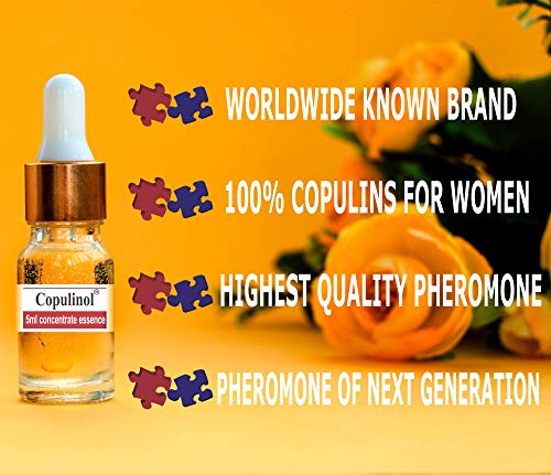 COPULINOL 5ml + 5ml + 5ml 100% Feromona real para ella Seduce a los hombres Atraer rápidamente Post