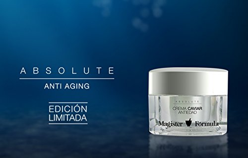 Crema de Caviar Antiedad Intensiva Absolute Luxe 50 ml | Tratamiento Antiarrugas | Factor de protección solar | Extracto de caviar 12% | Pro-retinol | Todo tipo de piel, especialmente maduras