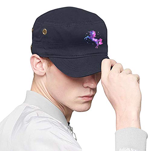 David A Beltran Galaxy Unicornio Unisex Adulto Gorra Plana papá Sombreros Casquette Snapback Flat Bill Hat