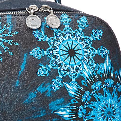 Desigual Luna Rock Nazca Mini Backpack Marino