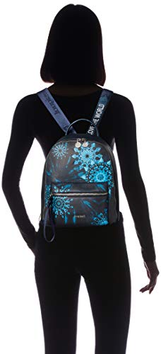 Desigual Luna Rock Nazca Mini Backpack Marino