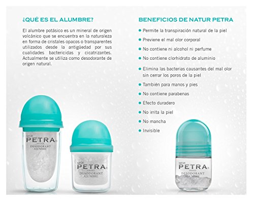 DESODORANTE DE ALUMBRE EN SPRAY NATUR PETRA