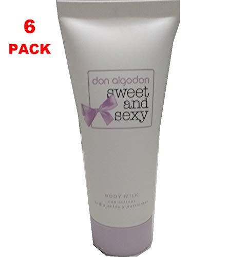 Don Algodon Sweet and Sexy Body Milk 100ml lote de 6 unidades