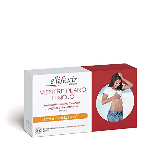 Elifexir | Vientre Plano Hinojo | Acción Anti-Gases y Digestiones Pesadas | 32Caps