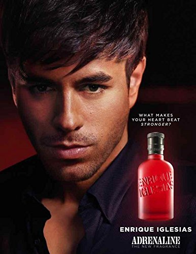 Enrique Iglesias Adrenaline 100ml/3.4oz Eau De Toilette Cologne Spray for Men