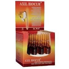 Farmavit - Ampollas para cabello Axil Biocur – Tratamiento anticaída 15 ampollas