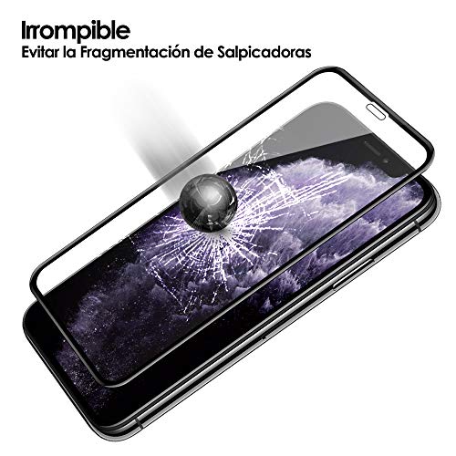 G-Color Protector Pantalla de iPhone 11 Pro Max/ iPhone XS MAX ( 6.5 in' ), [3D Cobertura] [Anti-Choque] Protector de Pantalla para iPhone XS MAX/ iPhone 11 Pro Max Cristal Vidrio Templado