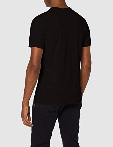 G-STAR RAW Graphic Logo 4 Camiseta, Negro, Large (Talla del Fabricante:) para Hombre