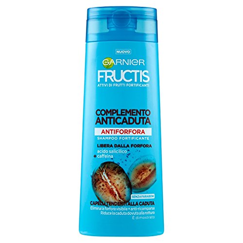 Garnier Fructis complemento Anticaída Champú Anticaspa para Cabello tendenti Alla caída, 250 ml – [unidades 6]