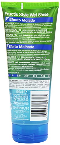 Garnier Fructis - Wet Shine Gel Efecto Mojado - 20 cl