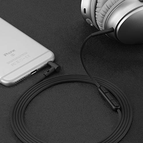 Geekria Apollo Auriculares Cable de Repuesto para Bose QuietComfort QC35, QC35 II, QuietComfort QC25, SoundTrue Headphones Replacement Cable, Headphone Cord
