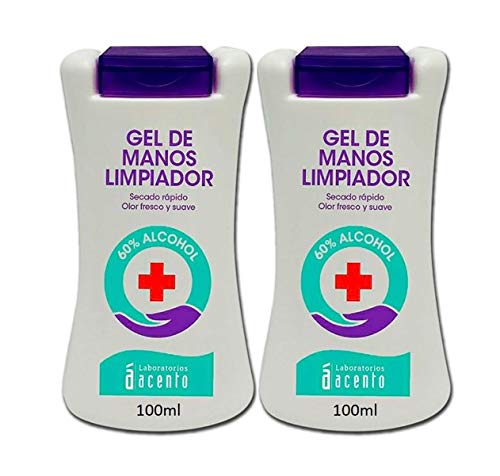 Gel Hidroalcohólico de Manos 100ml X 2 Unidades