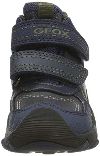 Geox J BULLER Boy B ABX E, Zapatillas Altas para Niños, Azul (Navy/Military Cf4a3), 28 EU