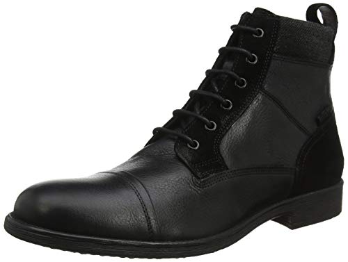 Geox U Jaylon E, Botas Clasicas para Hombre, Negro (Black C9999), 41 EU