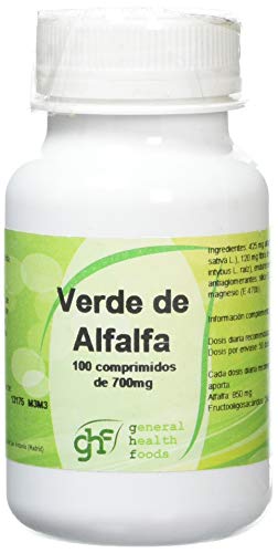 GHF Verde de alfalfa, 100 comprimidos 700 mg