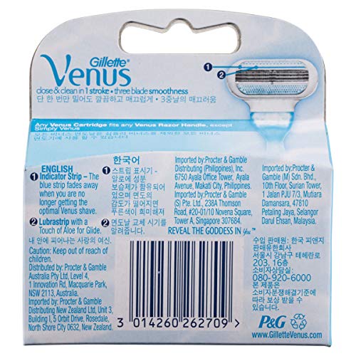 Gillette Venus - Maquinilla Para Mujer - 4 Unidades