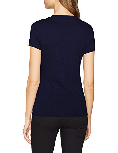 Guess SS Vn Icon tee Camiseta, Azul (Blue Jam G72g), X-Small para Mujer