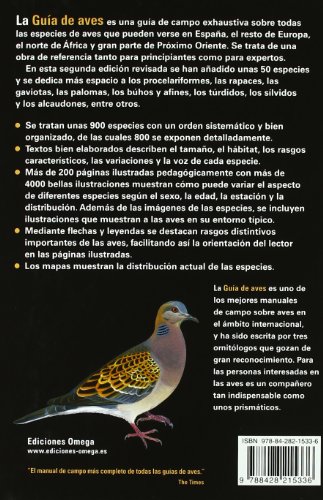 GUIA DE AVES  2ª EDICION (GUIAS DEL NATURALISTA-AVES)