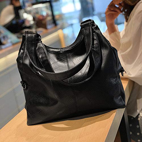 GUIO Bolso de Mujer   Messenger Bag   PU Bolso de Hombro de Mujer con Descuento Bolsos de Viaje, Marrón