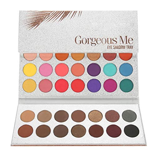 HaiQianXin Beauty Glazed 63 Colors Pearlescent Matte Eyeshadow Eye Cosmetics Makeup Palette