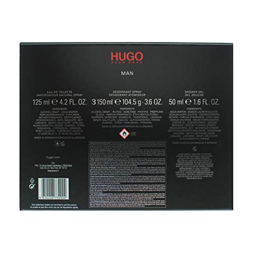 Hugo Boss Hugo Lote 3 Pz 1 Unidad 1600 g