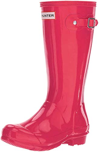 Hunter Gloss Wellington Boots, Botas de Agua para Niñas, Rosa (Pink Rbp), 36 EU