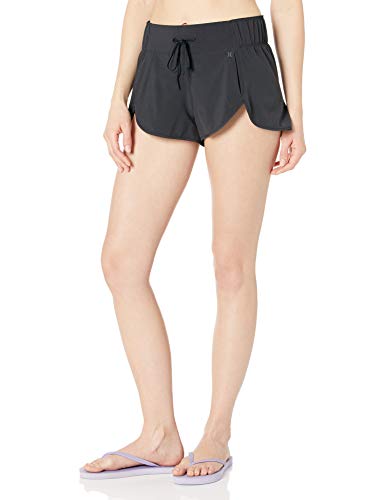 Hurley W Aquas Boardshort Bañador, Mujer, Black, XS