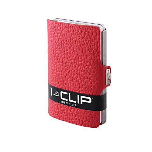 I-CLIP ® Cartera Pure Rojo (Disponible En 5 Variantes)