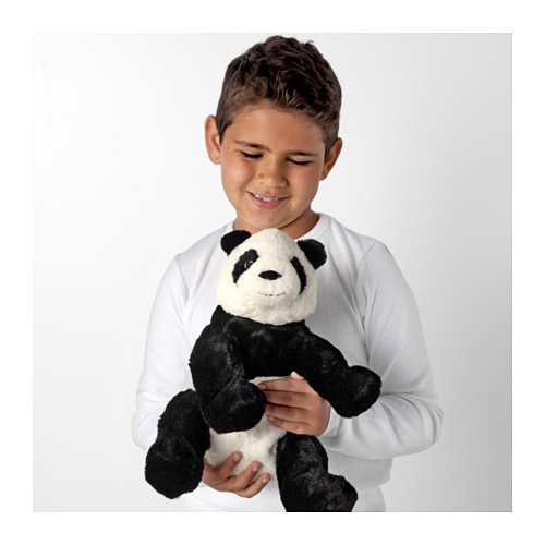 IKEA KRAMIG Peluche panda, 30 cm - 302.213.16