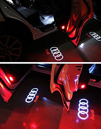 Inlink 4PCS Puerta de Coche Luces logotipo de la Sombra del Proyector Iluminación Puerta LED Luces Kit