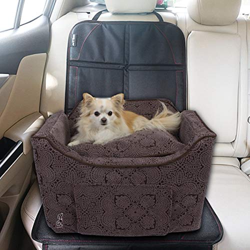 IREGRO 2 Pack Protector de Asiento de Coche Mejor Protección para Asientos de Los Coches del Bebé, Estera del Perro, Cubierta Protege Tapicería del Cuero o del Paño del Vehículo Automotor