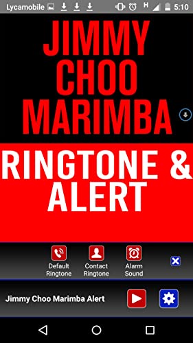 Jimmy Choo Marimba Ringtone and Alert