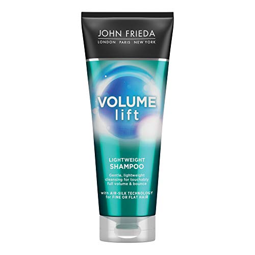 John Frieda Champú Volumen 7 Días 250ml | Pelo Fino y Encrespado | Antiencrespamiento