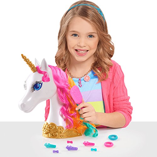 JP Barbie 62861 Barbie Dreamtopia Unicorn Styling Head, Multicolor