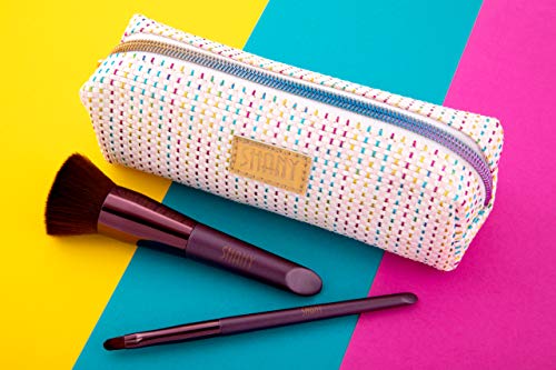 Juego de pinceles de belleza, con 5 pinceles y bolsa de maquillaje