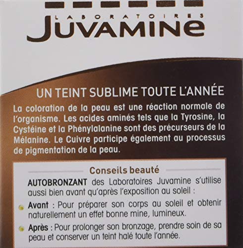 Juvamine Bronzage Sublime - 60 cápsulas autobronceadoras