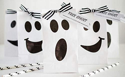 kgpack 100x Bolsas de Papel Kraft DIY 9 x 16 x 5 cm | Bolsas de Papel Kraft para niños | Calendario de adviento | Bolsa de Regalo de Fondo Plano | Bolsa de Papel de Alimentos