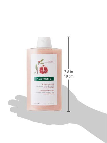 Klorane Shampoo with Pomegranate Mujeres No profesional Champú 400ml - Champues (Mujeres, No profesional, Champú, 400 ml, Protección del color, Granada)