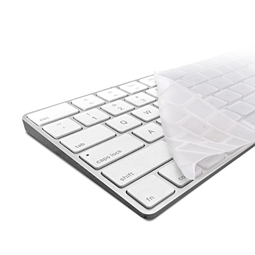 kwmobile Robusto, Protector Delgado Compatible con Teclado QWERTY (US) de Silicona para Apple Magic Keyboard